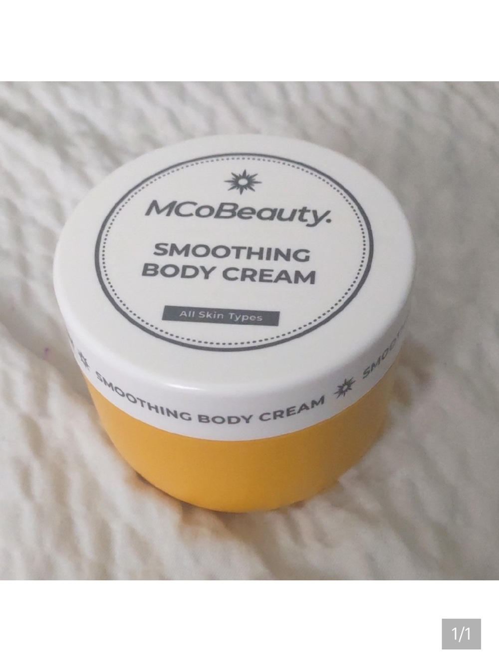 MCoBeauty Smoothing Body Cream - Yellow